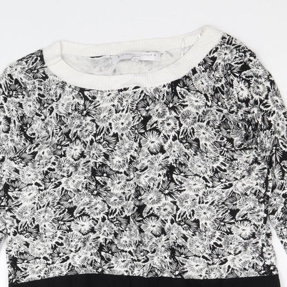 Womens UK Size 8 NEXT Black Pullover Jumper