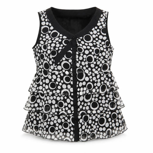 Womens UK Size 12 South Black Basic Blouse