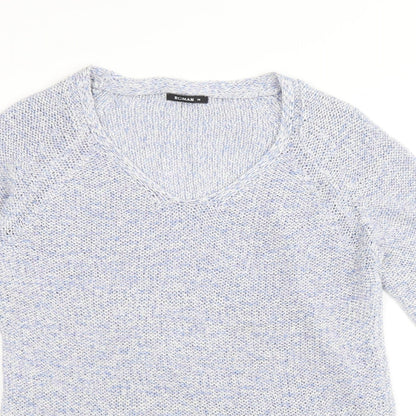 Womens UK Size 10 Roman Blue Pullover Jumper