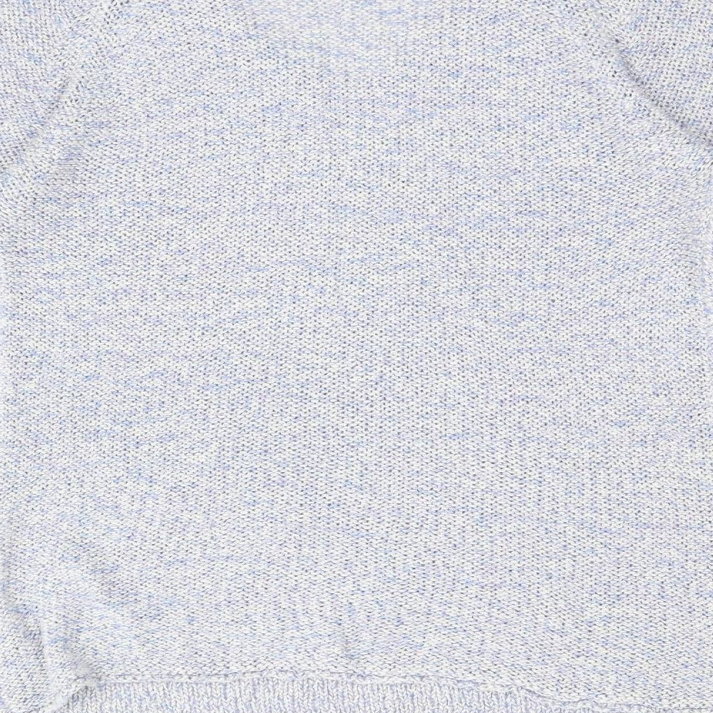 Womens UK Size 10 Roman Blue Pullover Jumper