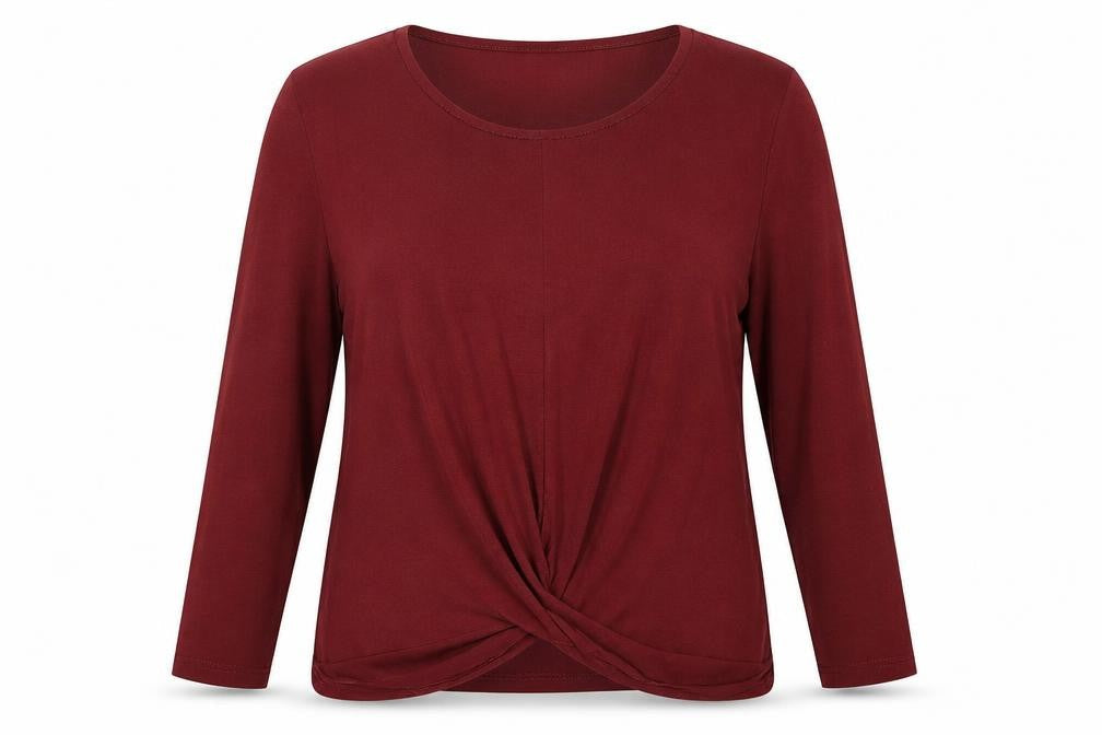 Womens UK Size 14 Peacocks Red Basic Blouse