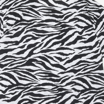 Womens UK Size 8 Marks and Spencer Black Basic T-Shirt
