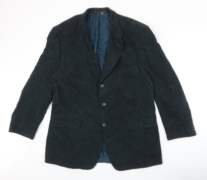Mens UK Size M Marks and Spencer Regular Green Suit Jacket