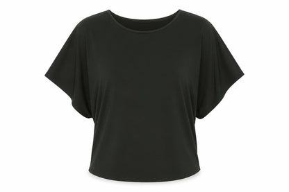 Womens UK Size 6 Topshop Green Basic Blouse