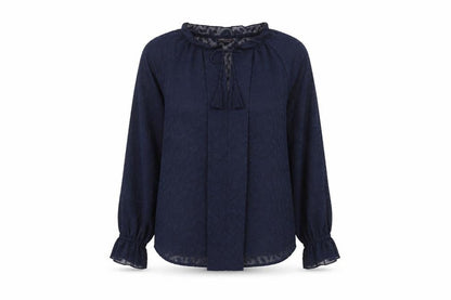 Womens UK Size 8 Marks and Spencer Blue Basic Blouse
