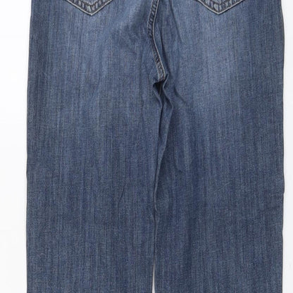 Womens UK Size 28 in Angels Regular Fit Straight Blue Jeans