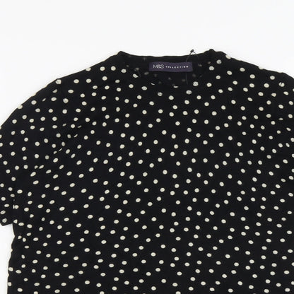 Womens UK Size 12 Marks and Spencer Black Pullover Jumper