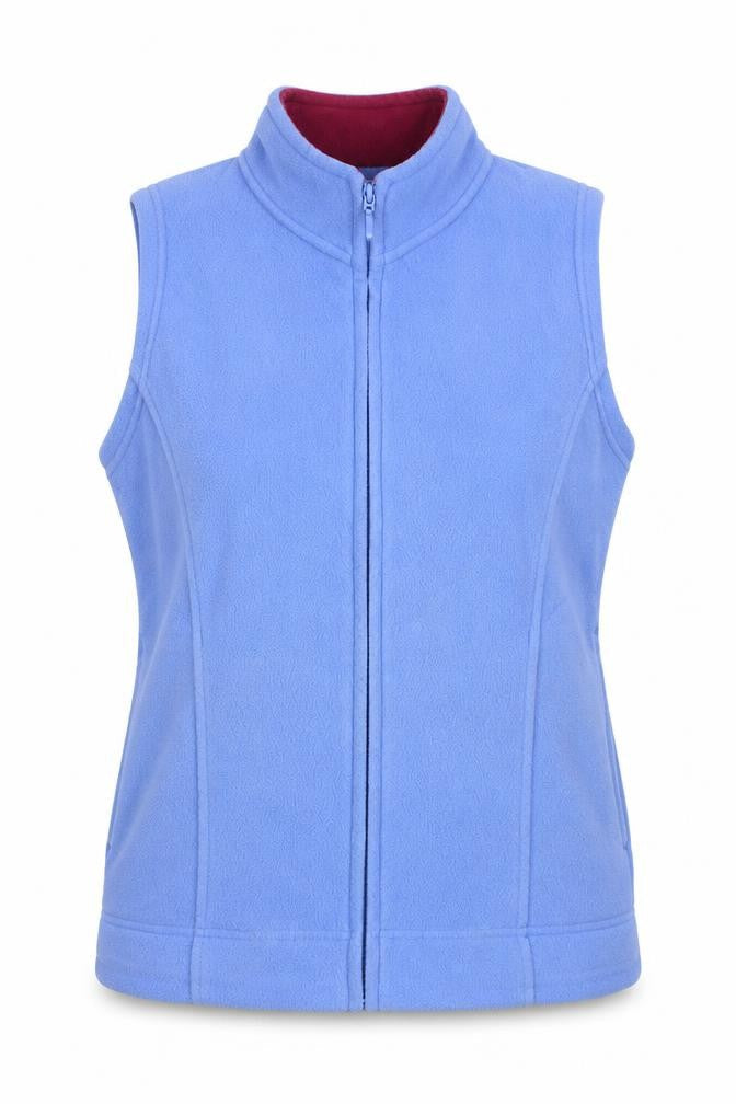 Womens UK Size 10 EWM Blue Gilet