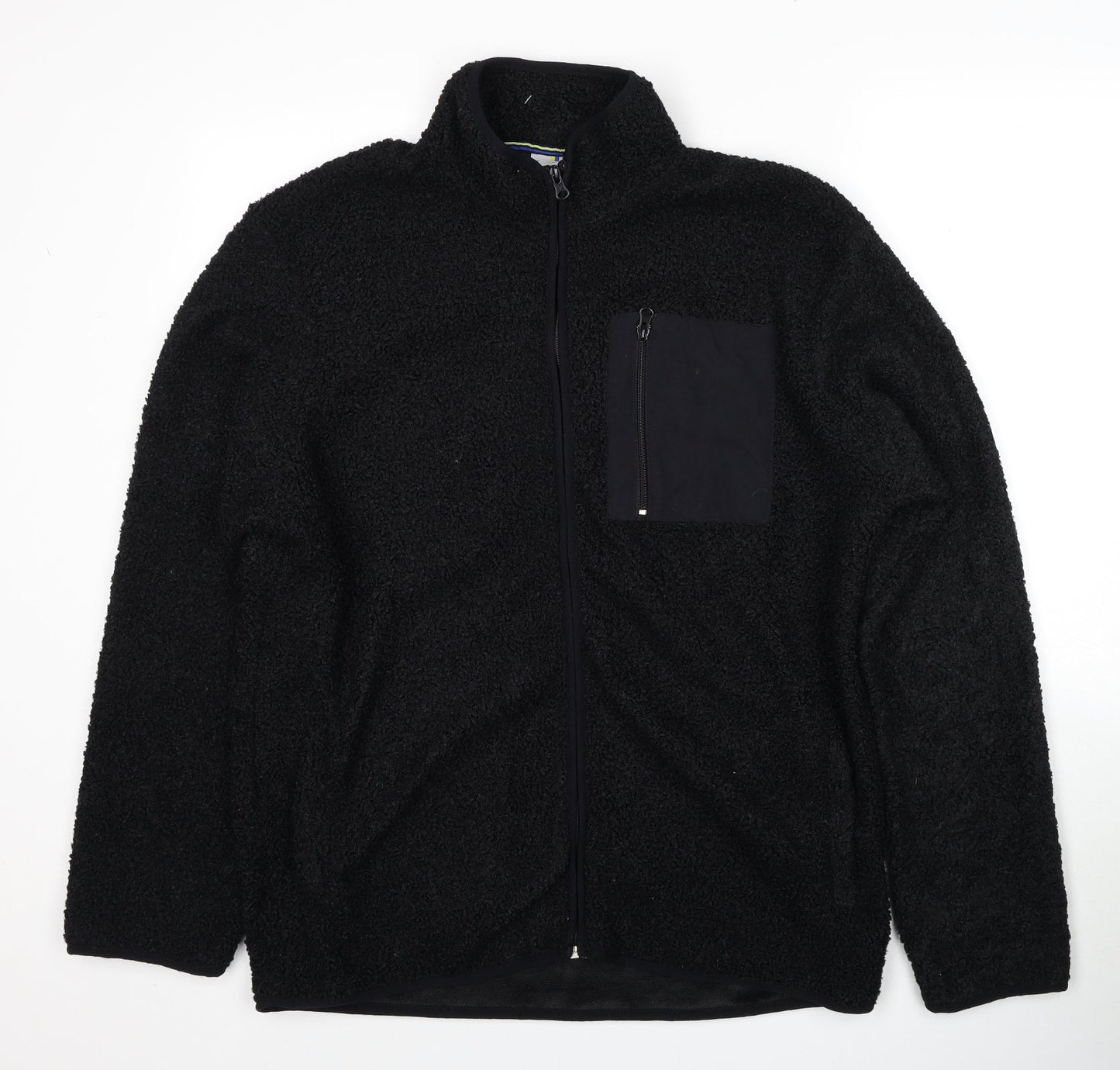 Larsson&Co Womens Black Jacket Size L Zip