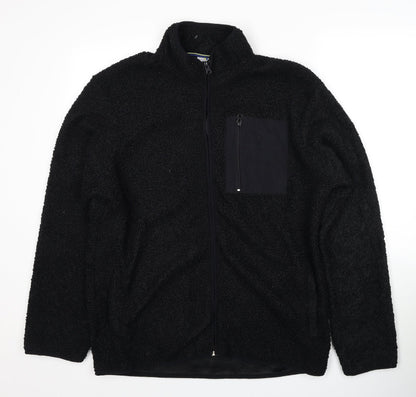 Larsson&Co Womens Black Jacket Size L Zip
