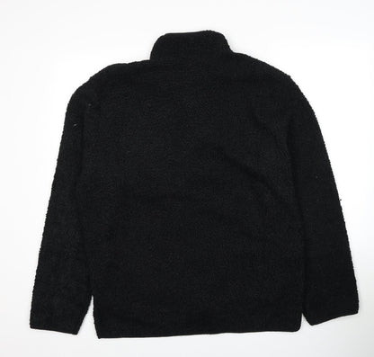 Larsson&Co Womens Black Jacket Size L Zip
