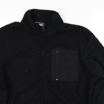 Larsson&Co Womens Black Jacket Size L Zip