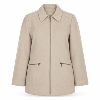 Womens UK Size 10 Klass Beige Jacket
