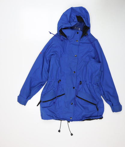 Vanderbilt Womens Blue Jacket Size 6 Zip - Size 6-8
