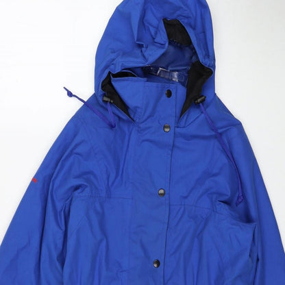 Vanderbilt Womens Blue Jacket Size 6 Zip - Size 6-8