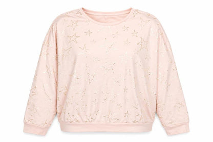Womens UK Size 12 Nutmeg Pink Pullover Jumper