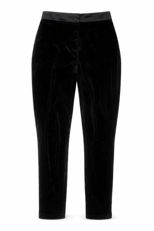 Womens UK Size 10 Missguided Regular Fit  Black Trousers