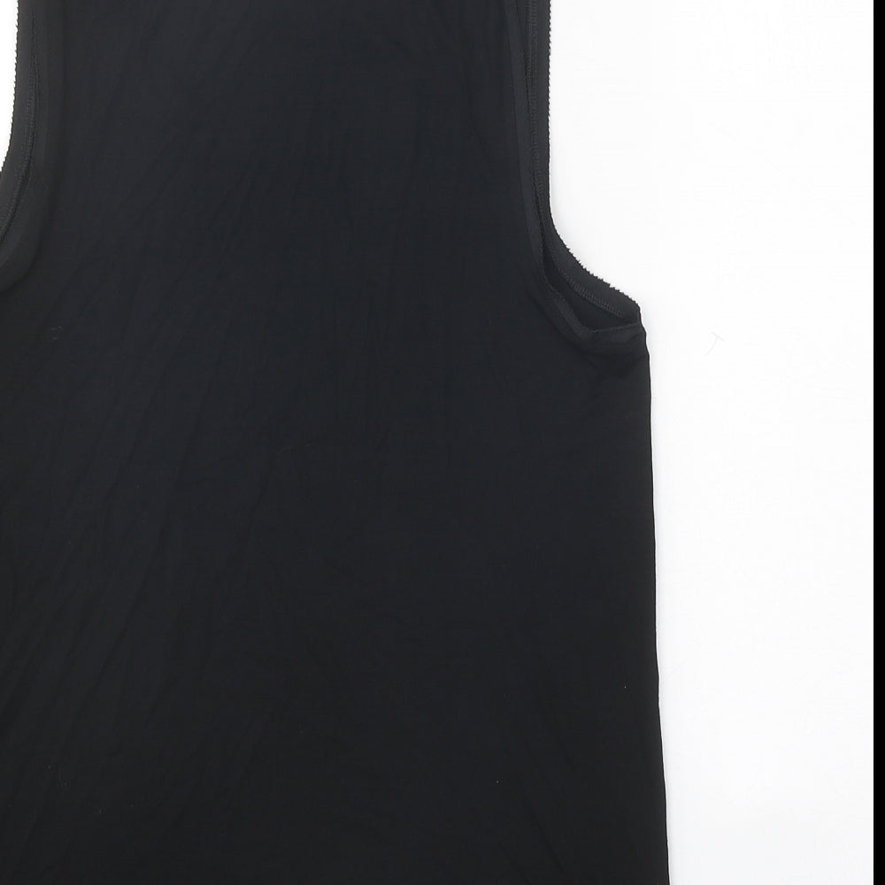 Womens UK Size 6 Marks and Spencer Black Basic Tank