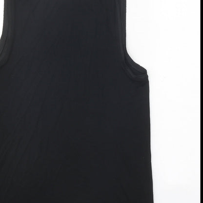 Womens UK Size 6 Marks and Spencer Black Basic Tank