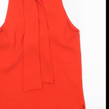 Womens UK Size 6 NEXT Red Basic Blouse
