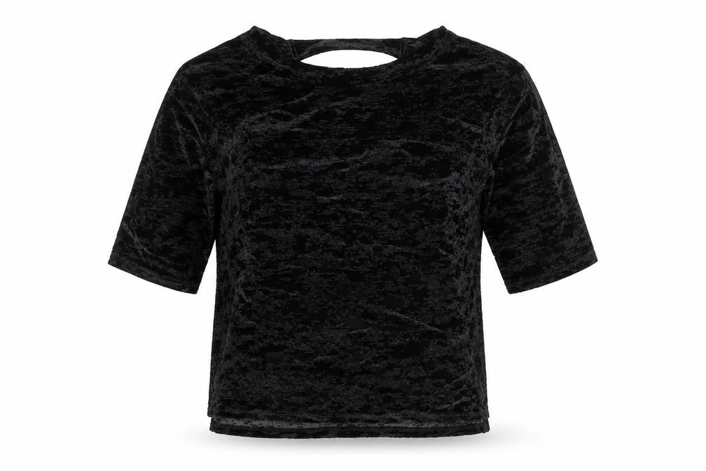 Womens UK Size 10 NEXT Black Basic Blouse