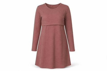 Preworn Womens Pink Polyester A-Line Size M Round Neck Pullover