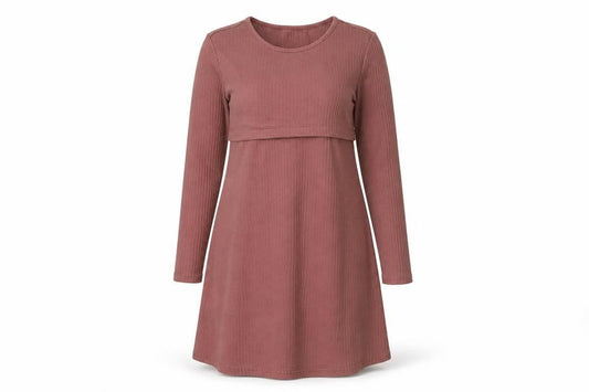 Preworn Womens Pink Polyester A-Line Size M Round Neck Pullover