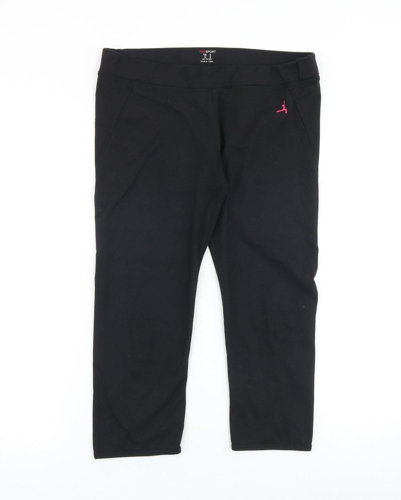 Womens UK Size M H&M  Jogger Black Leggings