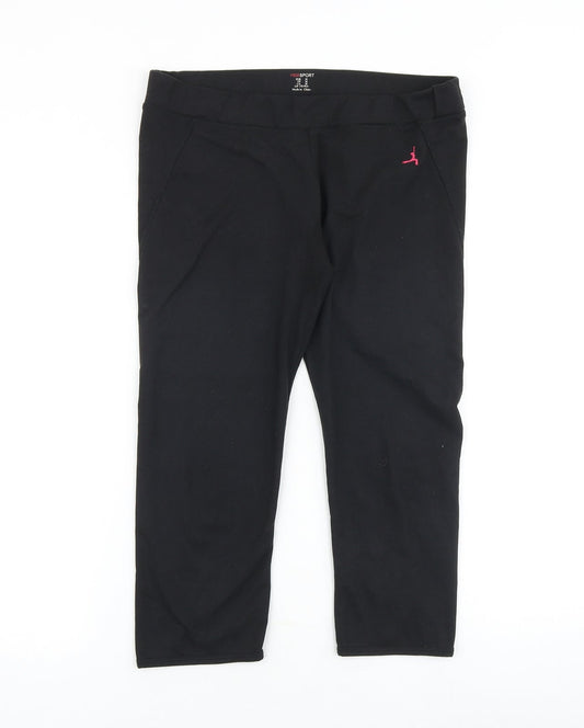 Womens UK Size M H&M  Jogger Black Leggings