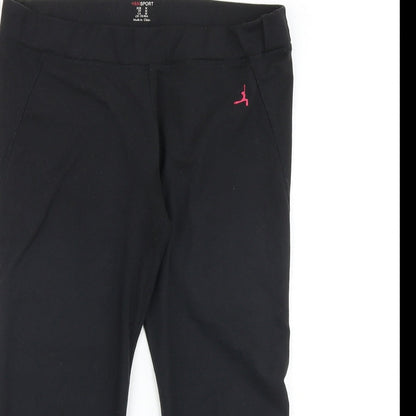 Womens UK Size M H&M  Jogger Black Leggings