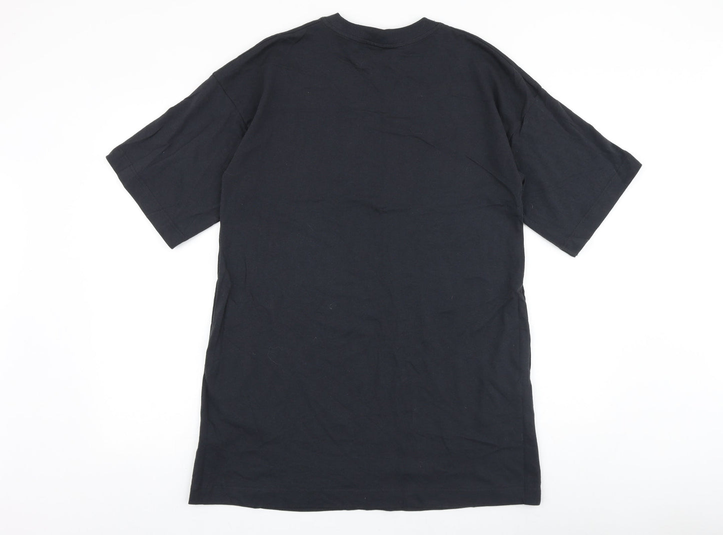 Topshop Mens Grey Cotton T-Shirt Size XS Round Neck