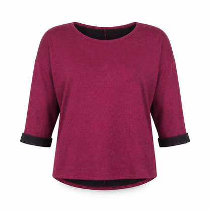 Womens UK Size M H&M Pink Basic Blouse
