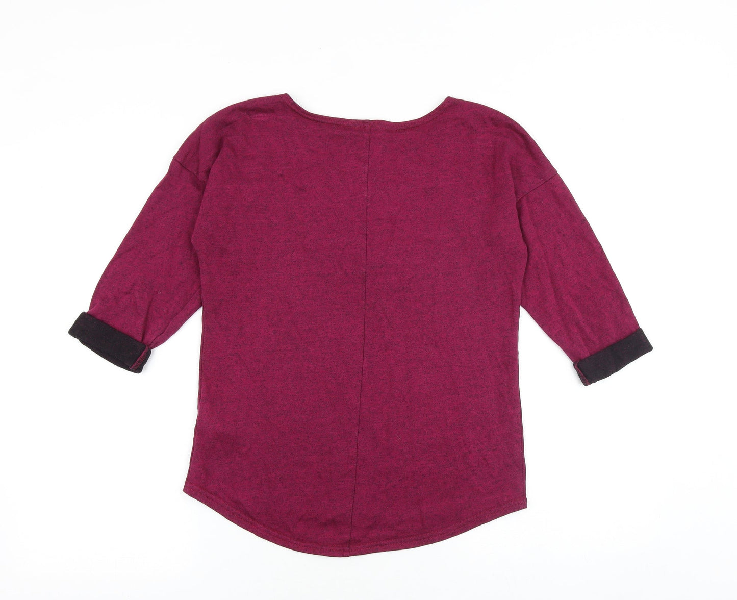 Womens UK Size M H&M Pink Basic Blouse