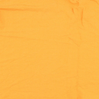 Womens UK Size 16 Marks and Spencer Orange Pullover Jumper