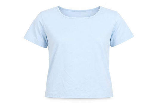 Womens UK Size M Littlewoods Blue Basic T-Shirt