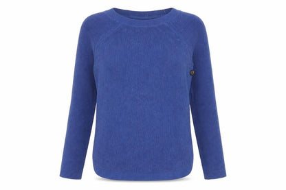 Womens UK Size 8 John Lewis Blue Pullover Jumper