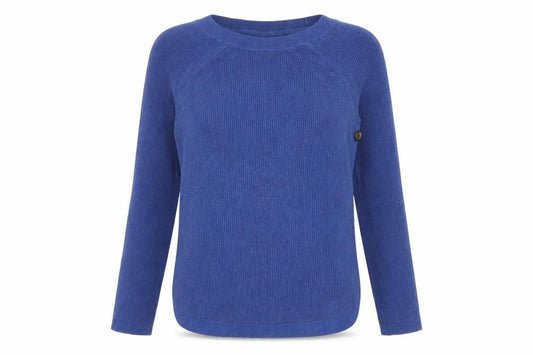 Womens UK Size 8 John Lewis Blue Pullover Jumper