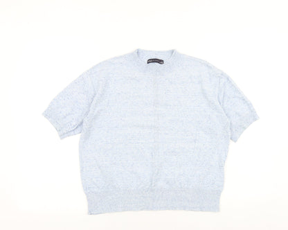 Womens UK Size S Marks and Spencer Blue Pullover Jumper