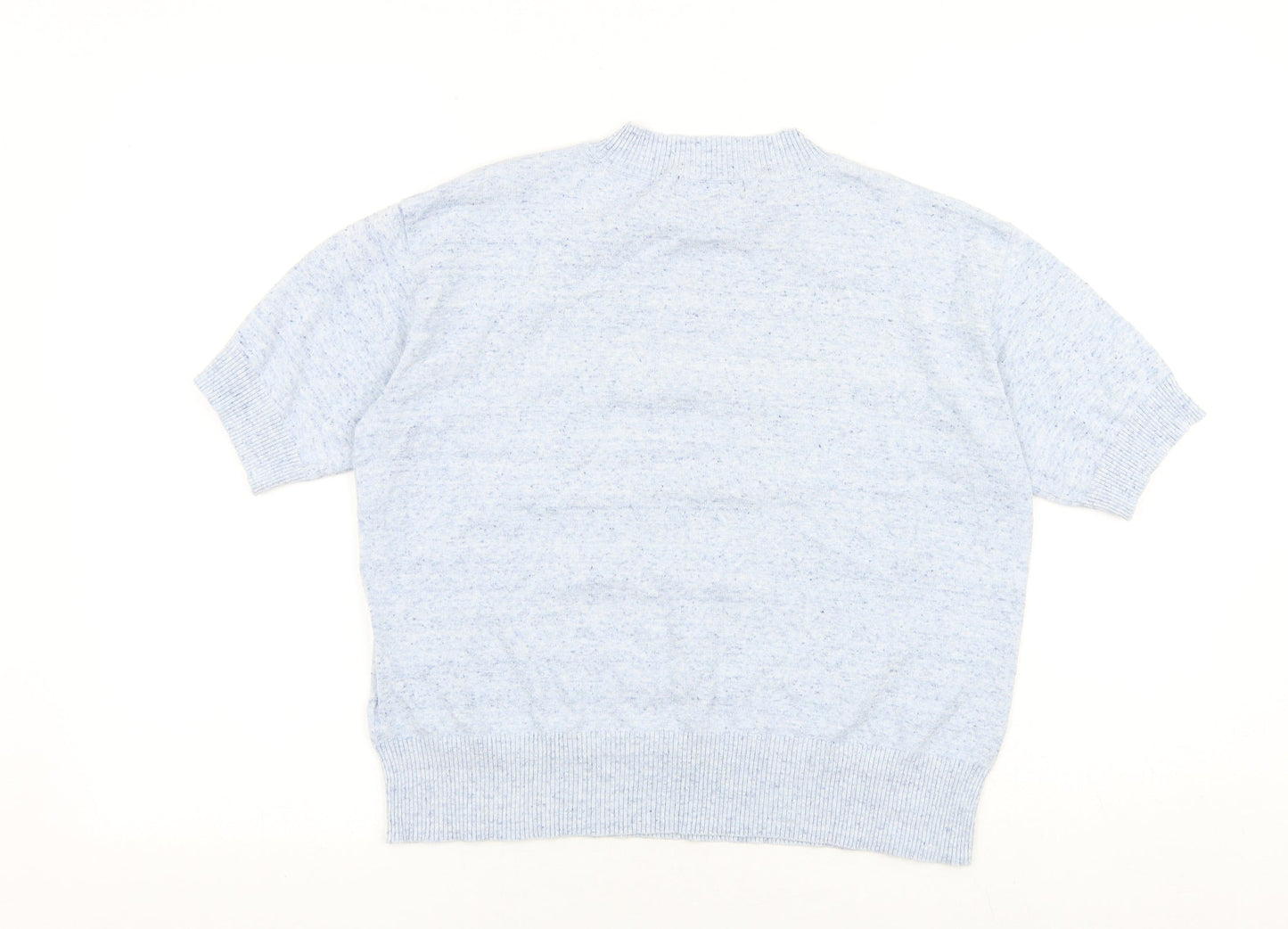 Womens UK Size S Marks and Spencer Blue Pullover Jumper