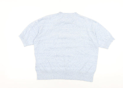 Womens UK Size S Marks and Spencer Blue Pullover Jumper