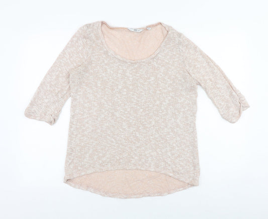 Womens UK Size 14 New Look Beige Pullover Jumper