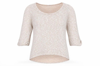 Womens UK Size 14 New Look Beige Pullover Jumper