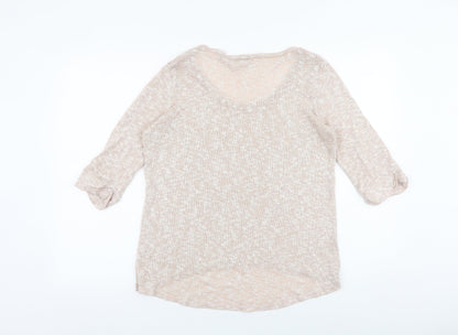 Womens UK Size 14 New Look Beige Pullover Jumper