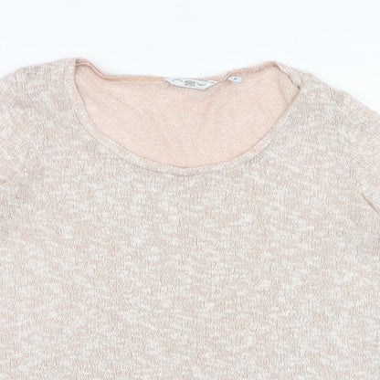 Womens UK Size 14 New Look Beige Pullover Jumper