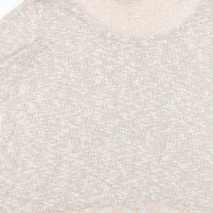 Womens UK Size 14 New Look Beige Pullover Jumper