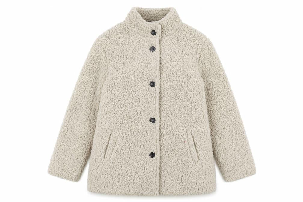 Womens UK Size M Anna De Lancay Beige Jacket
