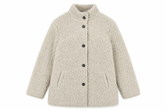 Womens UK Size M Anna De Lancay Beige Jacket