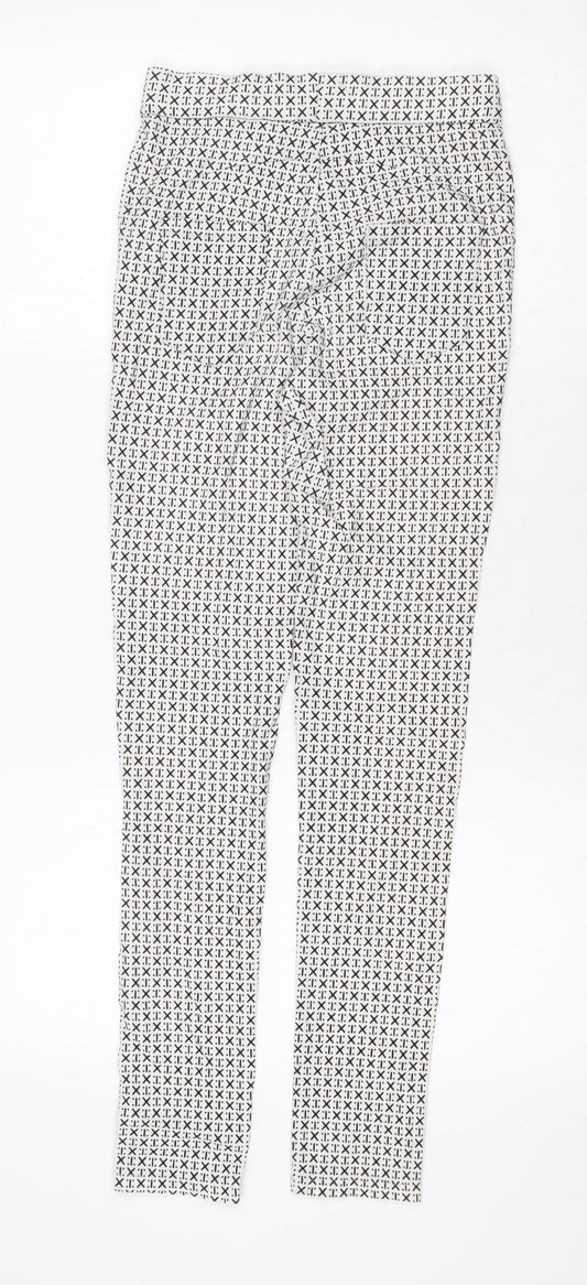 Womens UK Size 24 in Preworn  Capri White Leggings