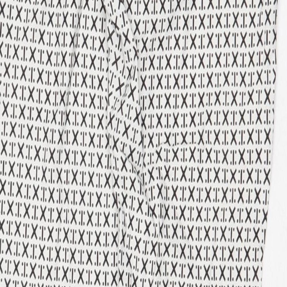 Womens UK Size 24 in Preworn  Capri White Leggings