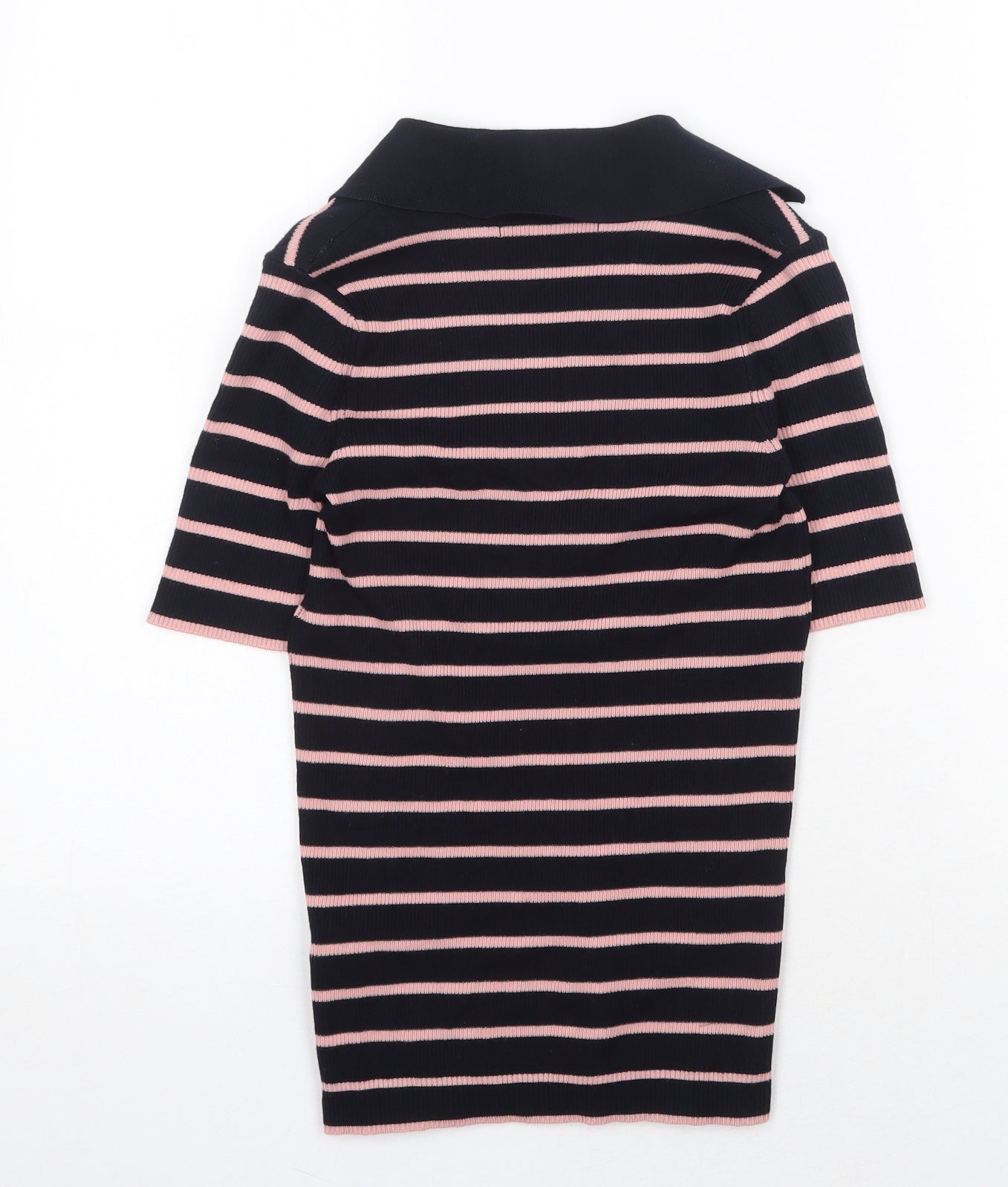 Womens UK Size XS Marks and Spencer Blue Basic T-Shirt